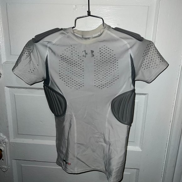 Under Armour Other - Under Armour Boys Youth MPZ 2 Padded Compression Football Shirt Top Sz. YXL